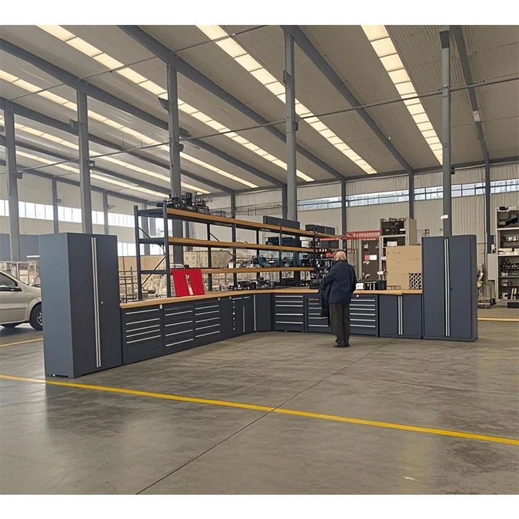 Tủ nhà để xe kết hợp góc