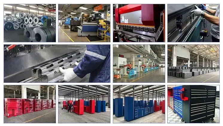 Red Tool Combination Cabinet